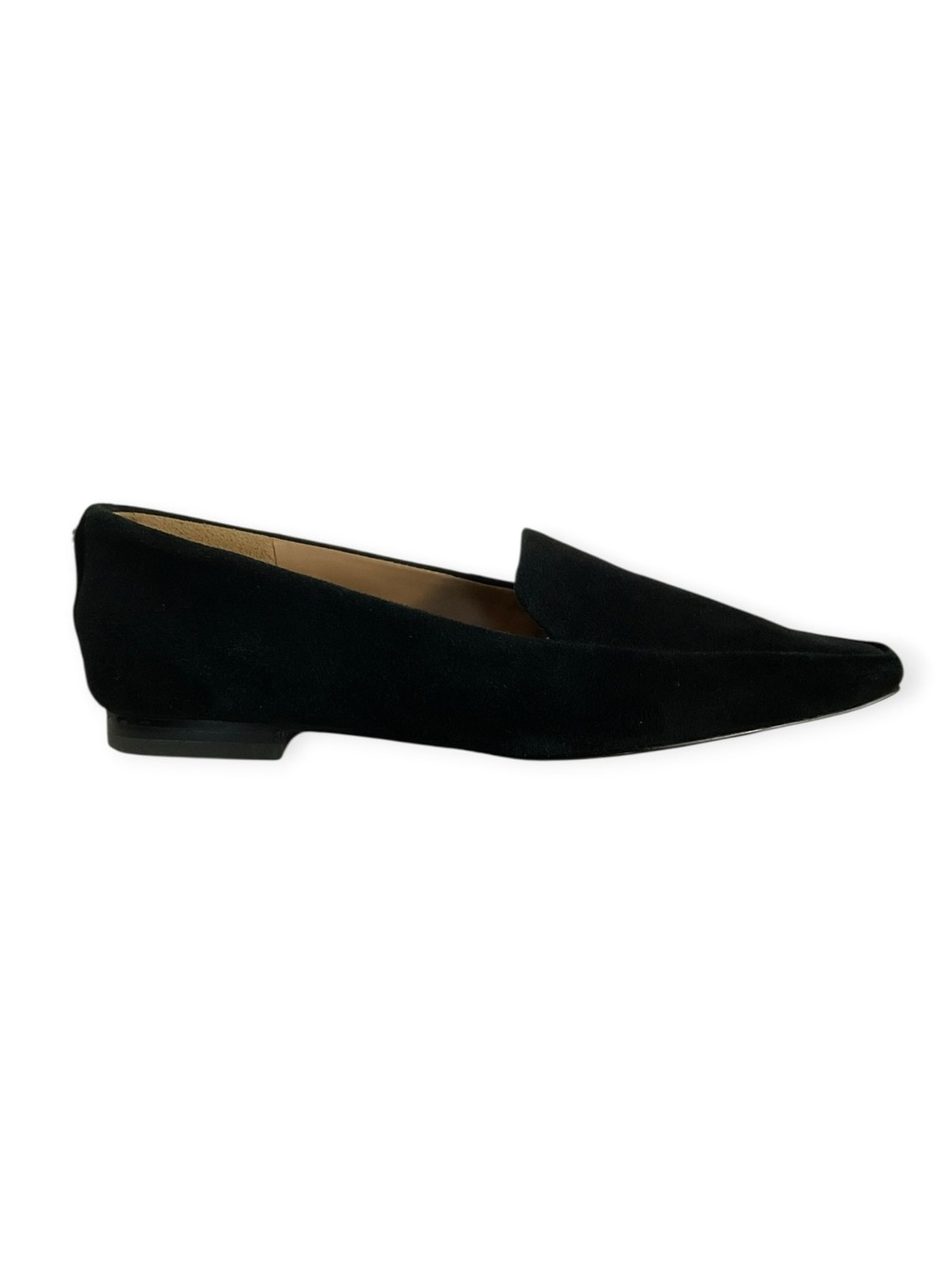 Sam Edelman Emelie Black Suede Square Toe Loafers Flats Women’s Size 6